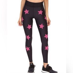 Ultracor Knockout Leggings black/pink stars